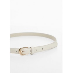 Cinturón fino hebilla