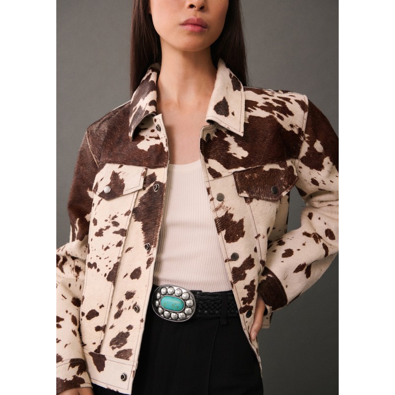 Cinturón piel hebilla