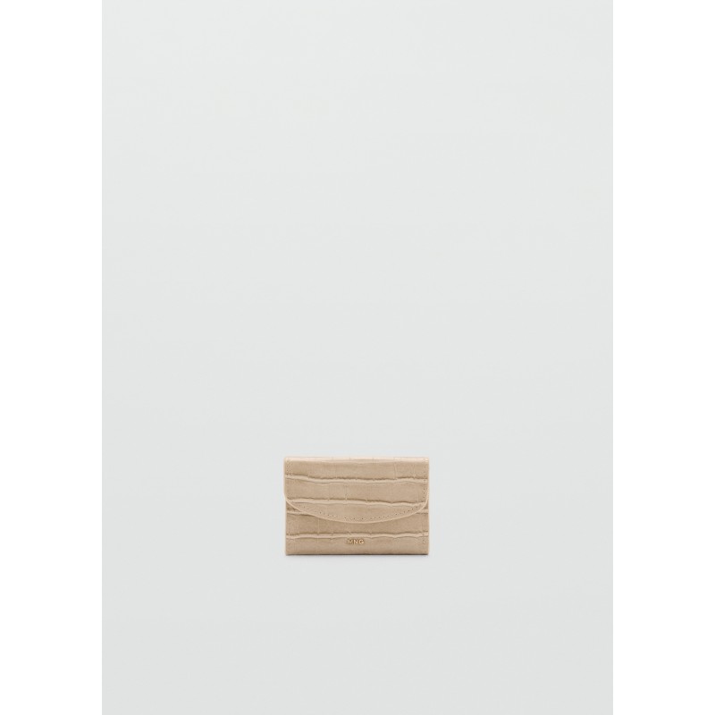 Monedero efecto cocodrilo