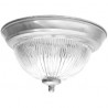 LAMPARA P/TECHO DECORATIVA E27 1 LUZ SATIN 100-240V LENO III NO INCLUYE FOCO