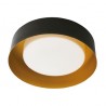 LAMPARA P/TECHO DECORATIVA E27 1 LUZ NEGRO 100-240V URSA NO INCLUYE FOCO