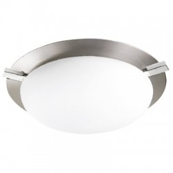 LAMPARA P/TECHO DECORATIVA E27 1 LUZ SATIN 100-240V LAZIO NO INCLUYE FOCO