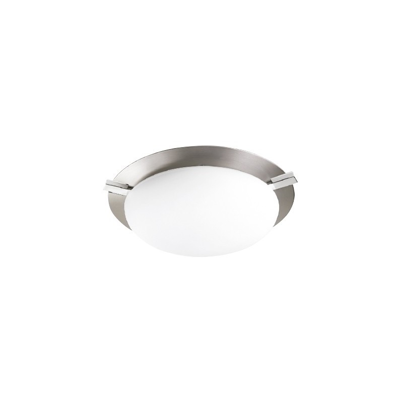 LAMPARA P/TECHO DECORATIVA E27 1 LUZ SATIN 100-240V LAZIO NO INCLUYE FOCO