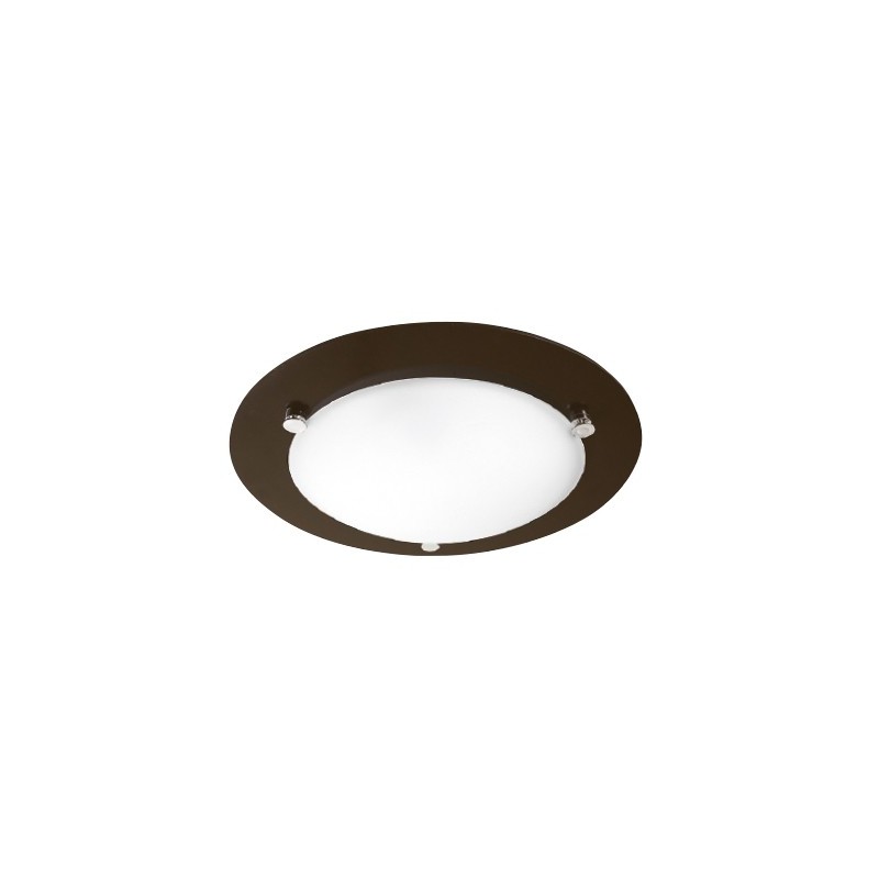 LAMPARA P/TECHO DECORATIVA E27 1 LUZ MADERA 100-240V FORLI NO INCLUYE FOCO