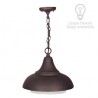 LAMPARA P/PARED DECORATIVA E27 1 LUZ BRONCE ANTIGUO GIEDI 100-240V NO INCLUYE FOCO
