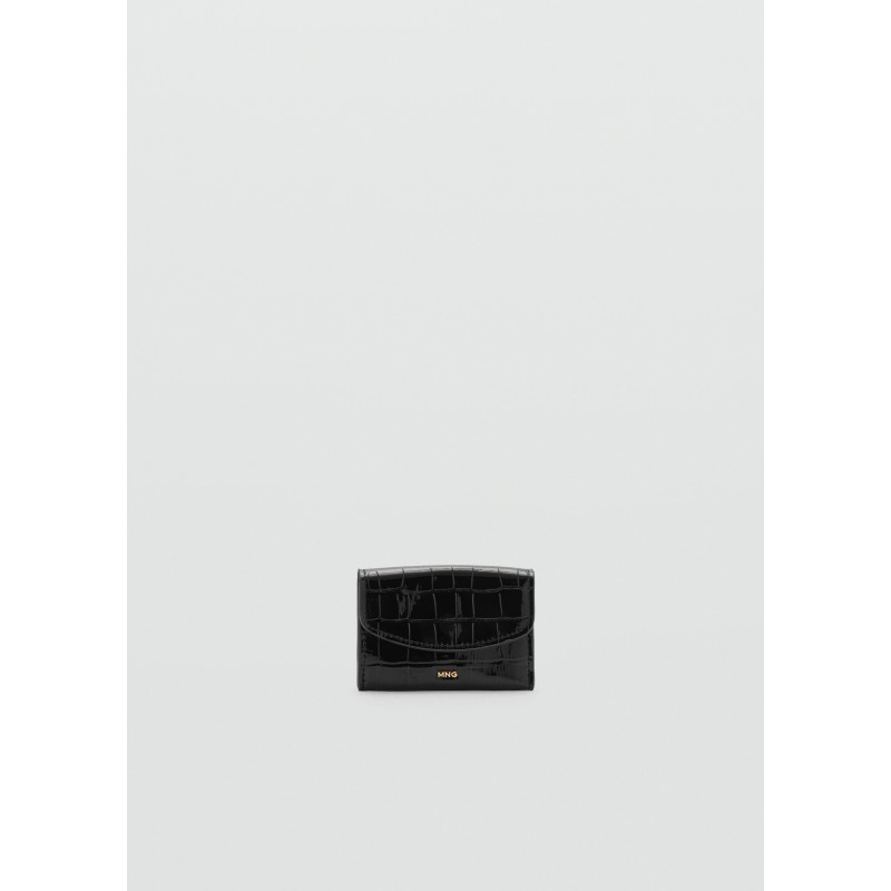 Monedero efecto cocodrilo