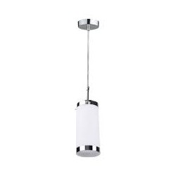 LAMPARA DECORATIVA COLGANTE E26 1 LUZ BCO 100-240V CRISTAL BAMBERA NO INCLUYE FOCO