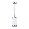 LAMPARA DECORATIVA COLGANTE E26 1 LUZ BCO 100-240V CRISTAL BAMBERA NO INCLUYE FOCO