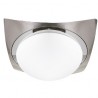 LAMPARA P/TECHO DECORATIVA E27 1 LUZ SATIN 100-240V ISLANDIA NO INCLUYE FOCO