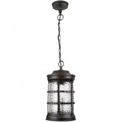 LAMPARA DECORATIVA COLGANTE E26 1 LUZ CAFE 100-240V ANTIGUO TERME I NO INCLUYE FOCO