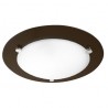 LAMPARA P/TECHO DECORATIVA E27 1 LUZ MADERA 100-240V FORLI NO INCLUYE FOCO