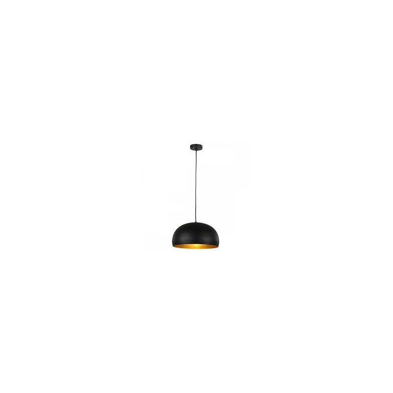 LAMPARA DECORATIVA COLGANTE E26 1 LUZ NEGRO MATE 100-240V NO INCLUYE FOCO