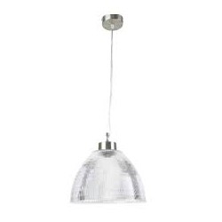 LAMPARA DECORATIVA COLGANTE E26 1 LUZ SATIN 100-240V LUCCA NO INCLUYE FOCO
