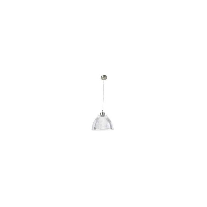 LAMPARA DECORATIVA COLGANTE E26 1 LUZ SATIN 100-240V LUCCA NO INCLUYE FOCO