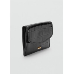 Monedero efecto cocodrilo