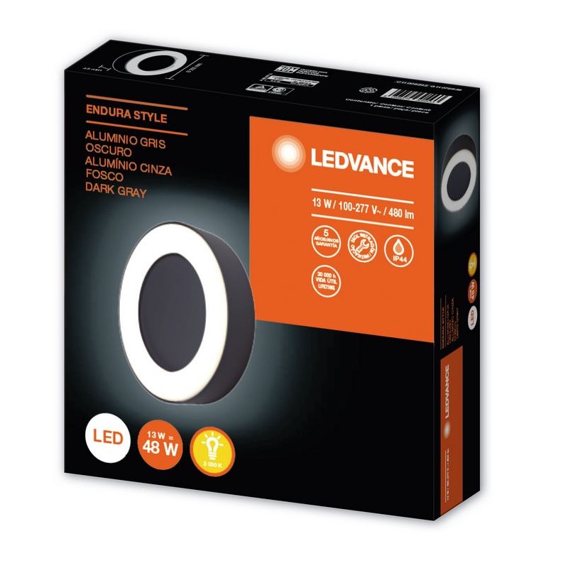 LAMPARA LED DECORATIVA 13 W 500L 30K MVOLT