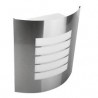 LAMPARA SUPERFICIE PARA MURO E26 DECORATIVA 90-260V ACERO INOXIDABLE NO INCLUYE FOCO ARTLITE
