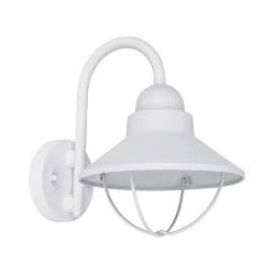 LAMPARA P/PARED DECORATIVA E27 1 LUZ BLANCO 100-240V AURIGA NO INCLUYE FOCO