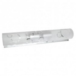 LAMPARA PARA PARED DECORATIVA E27 2 LUCES CRST 125V NO INCLUYE FOCOS