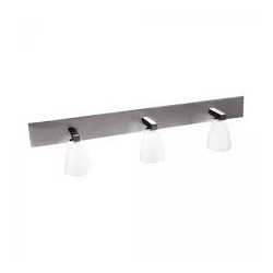 LAMPARA P/PARED DECORATIVA G9 3 LUCES 9W SAT MELSI NO INCLUYE FOCOS