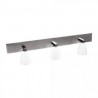 LAMPARA P/PARED DECORATIVA G9 3 LUCES 9W SAT MELSI NO INCLUYE FOCOS