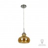 LAMPARA DECORATIVA COLGANTE E26 1 LUZ AMBAR 100-240V CRISTAL PERSEUS NO INCLUYE FOCO