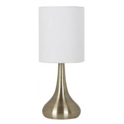 LAMPARA PARA MESA DECORATIVA E26 1 LUZ TOUCH 1 X 60W ANTIQUE MEISSA