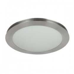 LAMPARA P/TECHO DECORATIVA E27 1 LUZ SATIN NO INCLUYE FOCO