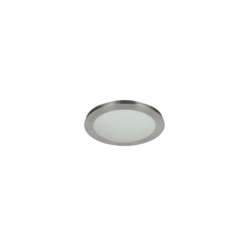 LAMPARA P/TECHO DECORATIVA E27 1 LUZ SATIN NO INCLUYE FOCO