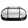 LAMPARA SUPERFICIE PARA MURO E26 DECORATIVA 90-260V NEGRO CON REJILLA NO INCLUYE FOCO