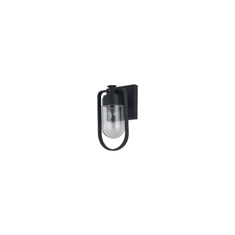 LAMPARA SUP P/MURO E27 DECORATIVA 100-240V 1 LUZ NEGRO NO INCLUYE FOCO