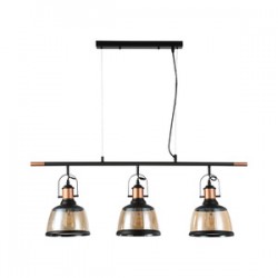 LAMPARA DECORATIVA COLGANTE E27 3 LUCES N/D 100-240V NO INCLUYE FOCOS