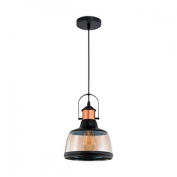 LAMPARA DECORATIVA COLGANTE E27 1 LUZ N/D 100-240V NO INCLUYE FOCO