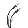 CABLE DE AUDIO PLUG-PLUG 3.5MM 1.8 M STEREN NEGRO