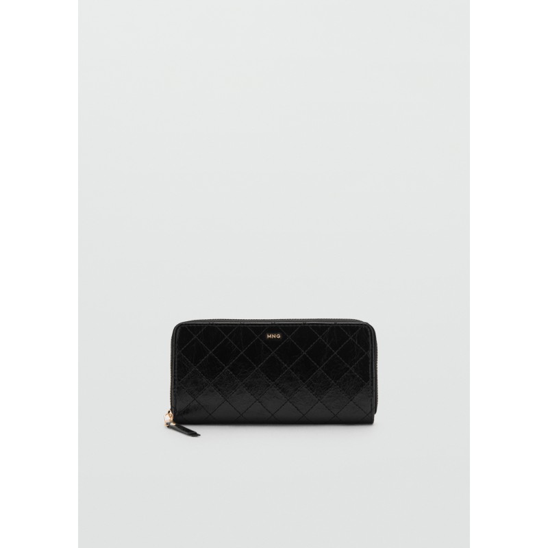 Billetera costuras decorativas