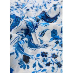 Fular estampado floral