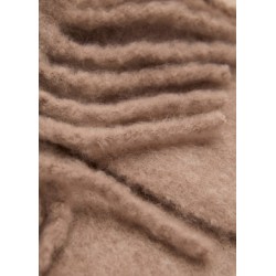 Bufanda mezcla lana flecos