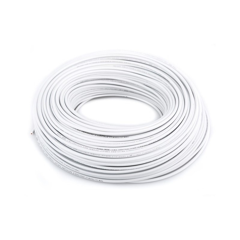 CABLE THW-LS 6 BLANCO INDIANA CAJA