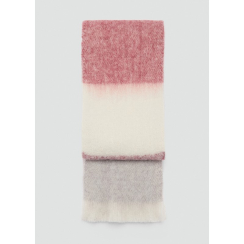 Bufanda multicolor flecos