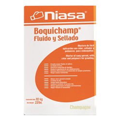BOQUILLA CON ARENA CHAMPAGNE SACO 10KG NIASA