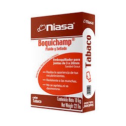 BOQUILLA CON ARENA TABACO SACO 10KG NIASA