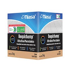 BOQUILLA SIN ARENA CHAMPAGNE SACO 5KG NIASA