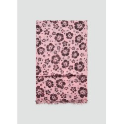 Fular estampado floral