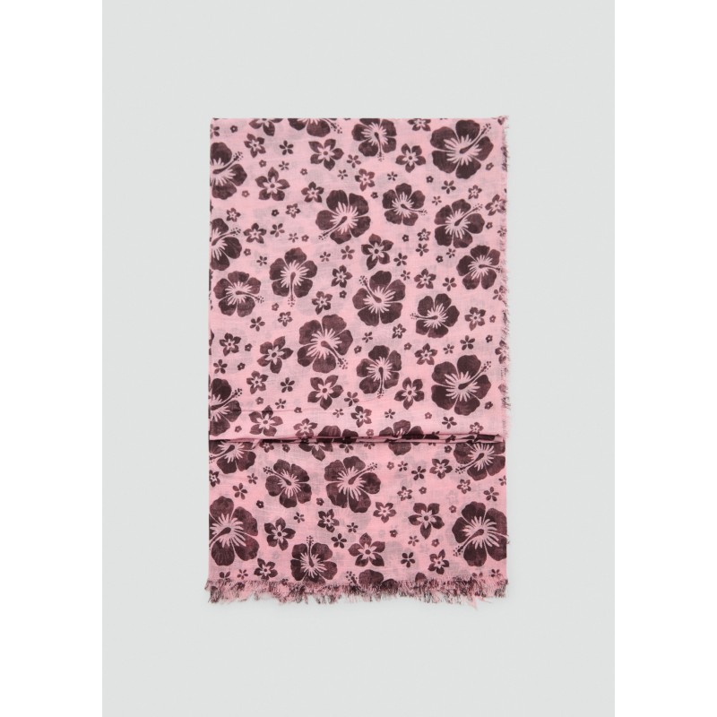 Fular estampado floral