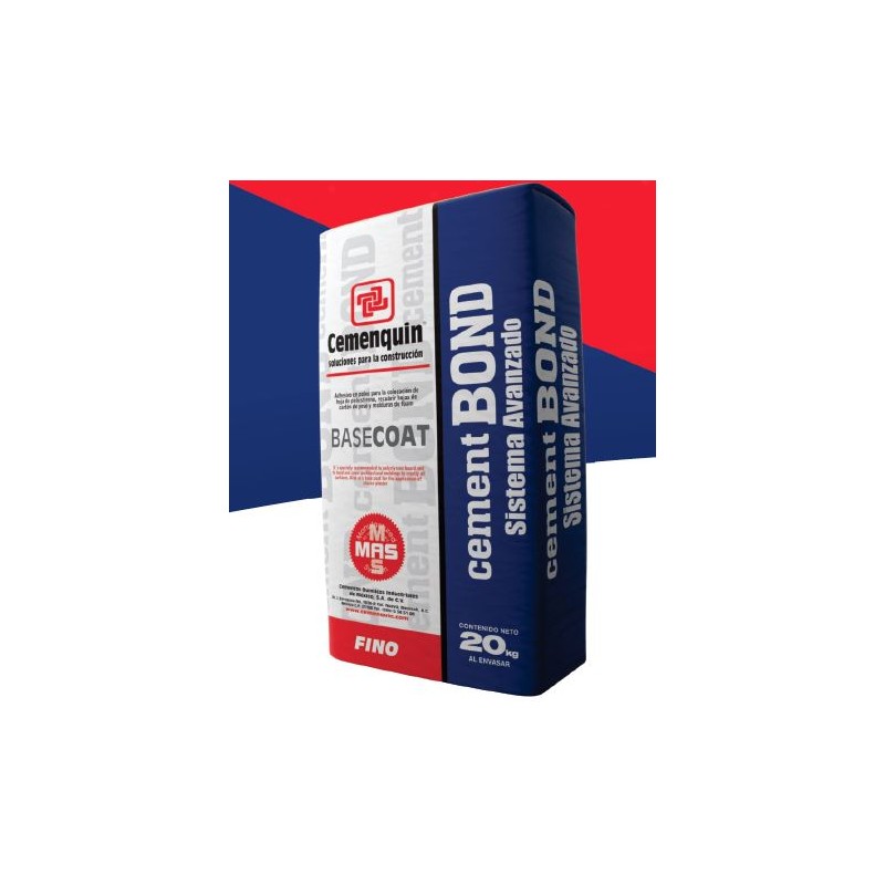 CEMENT BOND GRIS FINO SACO 20KG CEMENQUIN