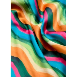 Pañuelo estampado rayas