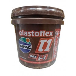 IMPER ASFALTICO ELASTOFLEX GALON CAFE IMPAC 3.8 LTS