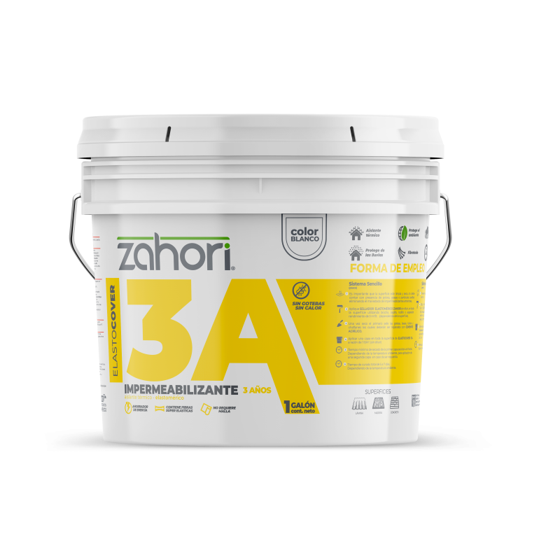 IMPER ELASTOMERICO 3 ANOS BLANCO GALON ZAHORI