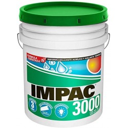 IMPER FIBRATADO 3000 BLANCO CUBETA 19LT IMPAC