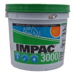 IMPER FIBRATADO 3000 BLANCO GALON 3.8L IMPAC